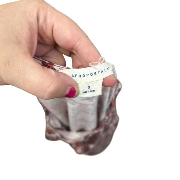 Boho Festival‎ Sleeveless Mini Dress Aeropostale Cutout Mandala Print S - Picture 5 of 7